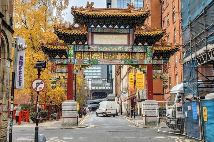 Chinatown in Manchester